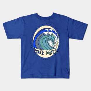 Make Waves Kids T-Shirt